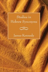 bokomslag Studies in Hebrew Synonyms