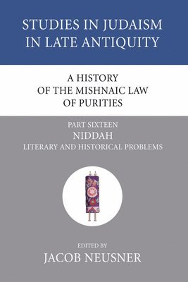 bokomslag A History of the Mishnaic Law of Purities, Part 16