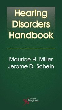 bokomslag Hearing Disorders Handbook