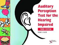 bokomslag Auditory Perception Test for the Hearing Impaired (APT-HI)
