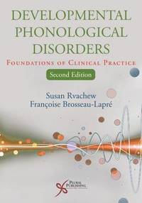 bokomslag Developmental Phonological Disorders