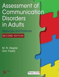 bokomslag Assessment of Communication Disorders in Adults