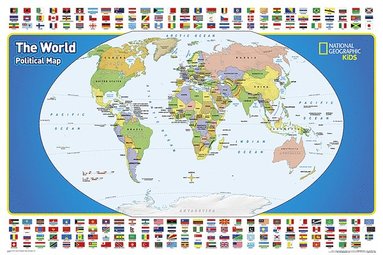 bokomslag World For Kids, The, Poster Sized, Laminated
