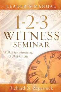 bokomslag 1-2-3 Witness Seminar Leader's Manual