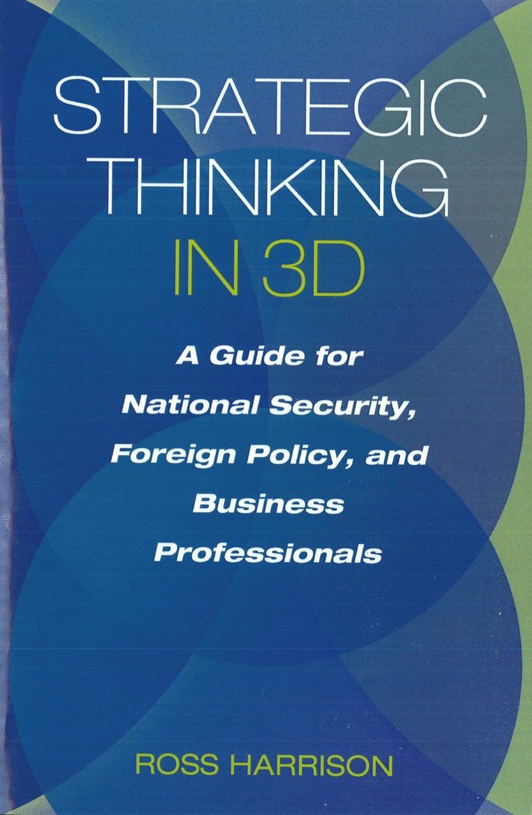 Ross Harrison - Strategic Thinking in 3D, Inbunden