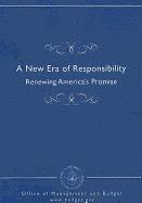 Office of Management & Budget - A New Era of Responsibility: Renewing America's Promise, Häftad
