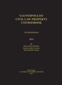 bokomslag Yiannopoulos' Civil Law Property 10th edition