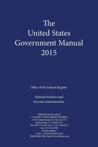 bokomslag United States Government Manual