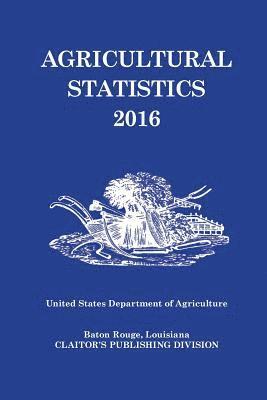 bokomslag Agricultural Statistics 2016