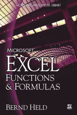 bokomslag Microsoft Excel Functions & Formulas