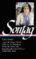 bokomslag Susan Sontag: Later Essays