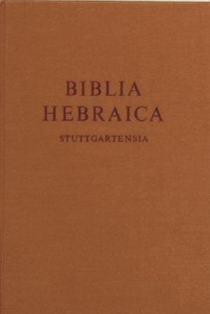 Biblia Hebraica Stuttgartensia (BHS)