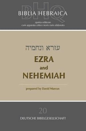 David Marcus - Ezra and Nehemiah (Softcover), Häftad