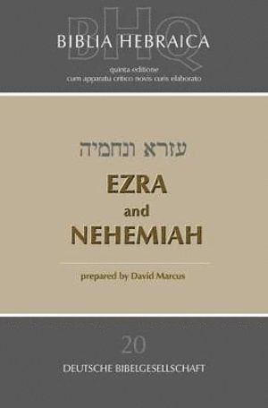 David Marcus - Ezra and Nehemiah (Softcover), Häftad