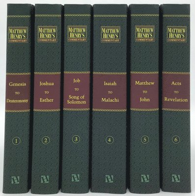 Matthew Henry's Commentary on the Whole Bible, Complete 6-Volume Set 1