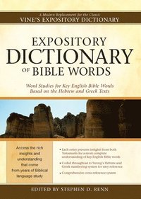 bokomslag Expository Dictionary of Bible Words