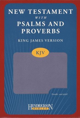 bokomslag KJV New Testament with Psalms and Proverbs