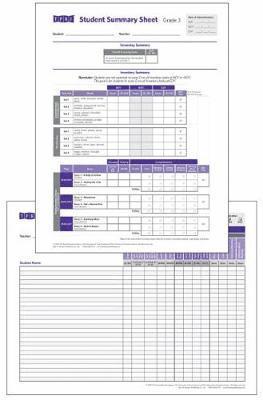 bokomslag Student Record and Class Summary Sheets