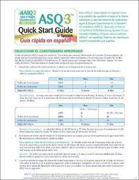 bokomslag Ages & Stages Questionnaires (ASQ-3): Quick Start Guide (Spanish) / Guia Rapida en Espanol