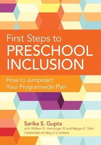 bokomslag First Steps to Preschool Inclusion