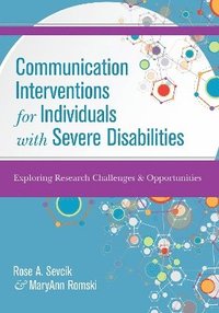 bokomslag Communication Interventions for Individuals with Severe Disabilities
