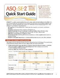 bokomslag Ages & Stages Questionnaires¿: Social-Emotional (ASQ¿:SE-2): Quick Start Guide (English)