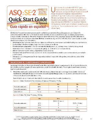 bokomslag Ages & Stages Questionnaires: Social Emotional (ASQ:SE-2): Quick Start Guide (Spanish) / Guia Rapida en Espanol