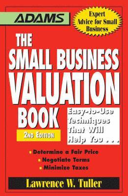 bokomslag The Small Business Valuation Book