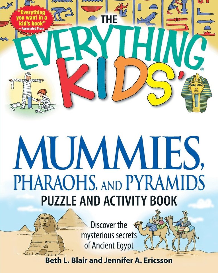 'Everything' Kids' Mummies, Pharaohs, And Pyramids Puzzle And Activity Book 1