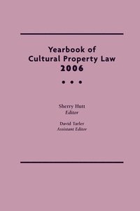 bokomslag Yearbook of Cultural Property Law 2006