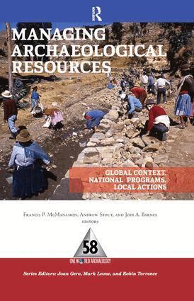 Francis P McManamon, Andrew Stout, Jodi A Barnes - Managing Archaeological Resources, Inbunden