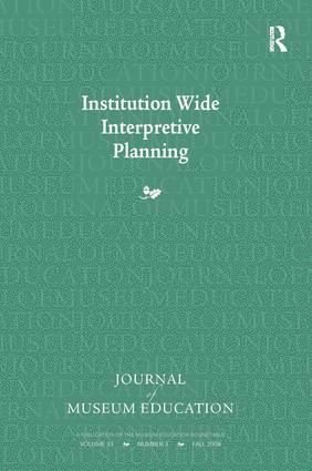 Institution Wide Interpretive Planning 1