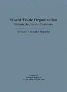 Dispute Settlement Decisions: Bernan's Annotated Reporter