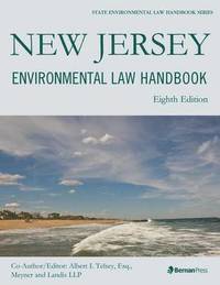 bokomslag New Jersey Environmental Law Handbook