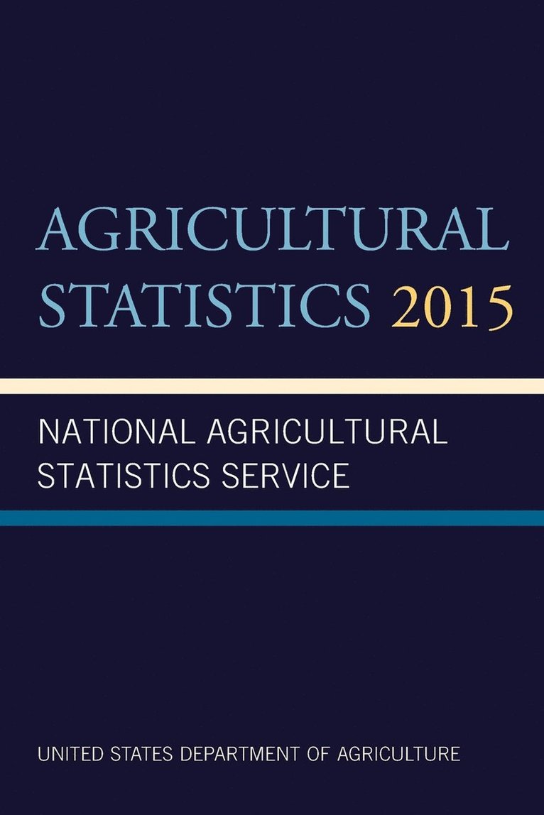 Agricultural Statistics 1