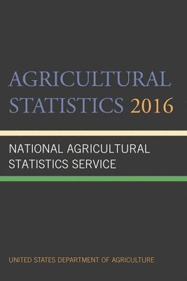 bokomslag Agricultural Statistics 2016