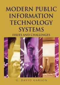 bokomslag Modern Public Information Technology Systems