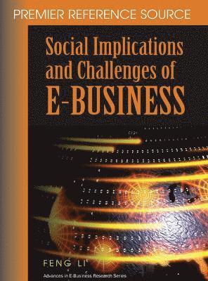 bokomslag Social Implications and Challenges of E-Business