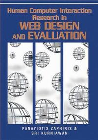 bokomslag Human Computer Interaction Research in Web Design and Evaluation