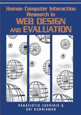 Panayiotis Zaphiris, Sri Kurniawan - Human Computer Interaction Research in Web Design and Evaluation, Inbunden