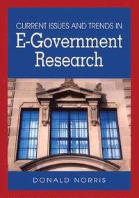bokomslag Current Issues and Trends in E-Government Research