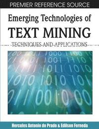 bokomslag Emerging Technologies of Text Mining: Techniques and Applications