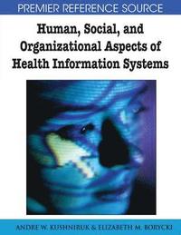 bokomslag Human, Social, and Organizational Aspects of Health Information Systems