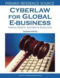 bokomslag Cyberlaw for Global E-business