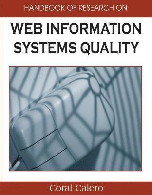 Coral Calero, M. Angeles Moraga, Mario Piattini - Handbook of Research on Web Information Systems Quality, Inbunden