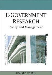 bokomslag E-government Research