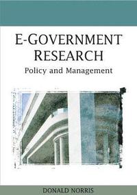 bokomslag E-Government Research