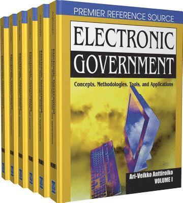 Ari-Veikko Anttiroiko - Electronic Government: Concepts, Methodologies, Tools, and Applications, Inbunden