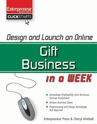 bokomslag Design and Launch an Online Gift Business in a Week