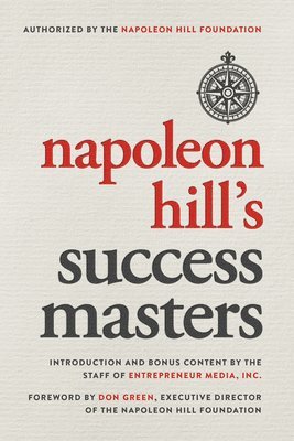 Napoleon Hill, The Staff of Entrepreneur Media - Napoleon Hill's Success Masters, Häftad